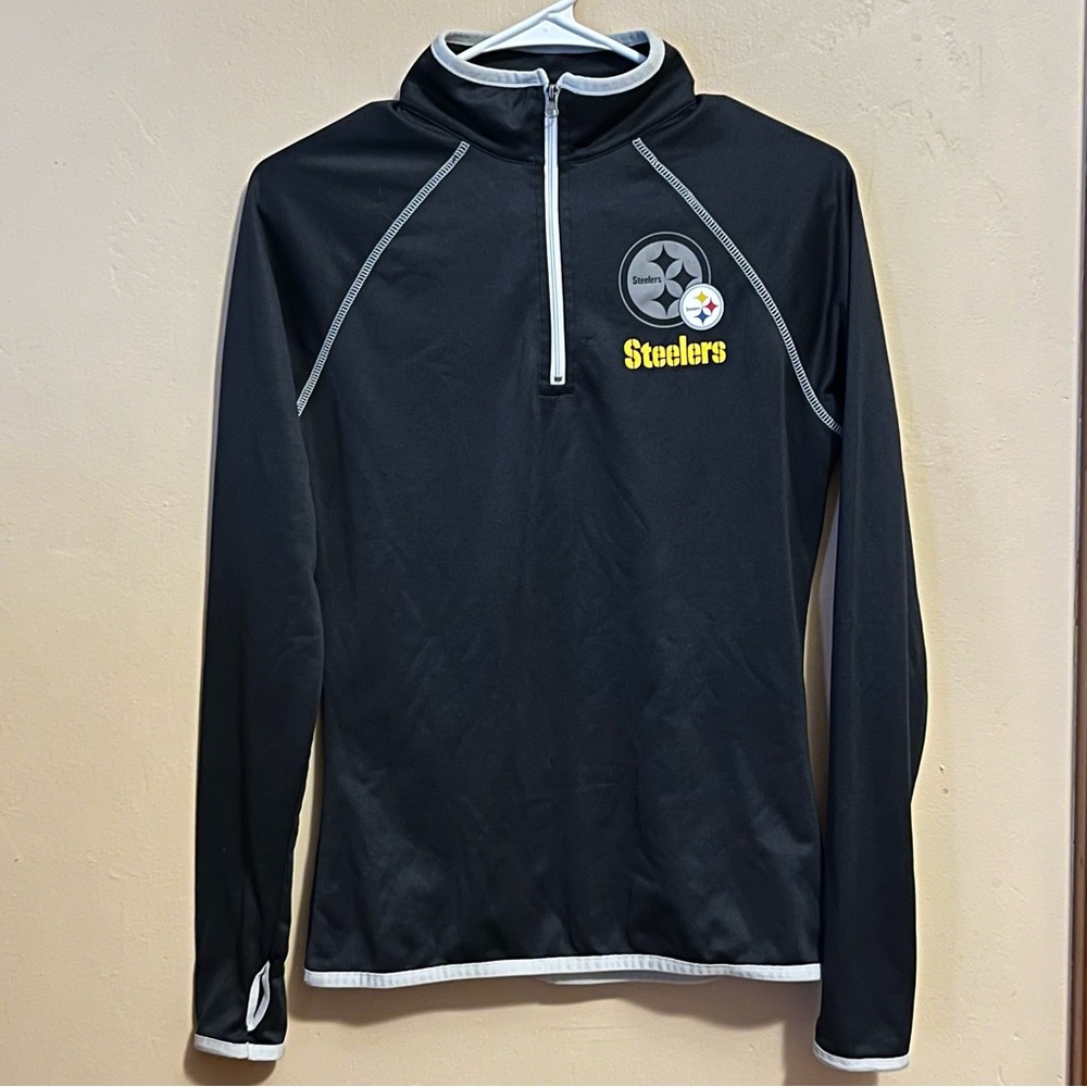 Steelers - Pittsburgh - NFL - Women’s - Quarter-zip - Medium - Football